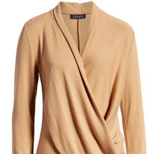 1.State Cozy Knit Top - Wild Oak - M